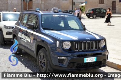 Jeep Renegade restyle
Polizia Locale
Comune di Spinazzola (Bt)
Parole chiave: Jeep Renegade_restyle