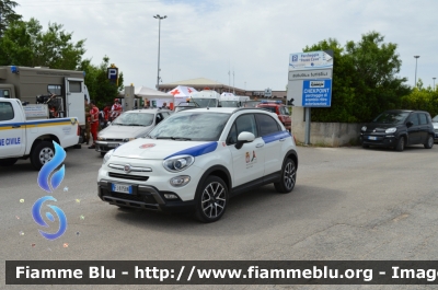 Fiat 500X
Regione Puglia 
Colonna Mobile Regionale di Protezione Civile
Parole chiave: Fiat 500X