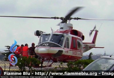 Agusta Bell AB212
Vigili del Fuoco
Nucleo Elicotteri di Genova
Drago VF 70
Parole chiave: Agusta Bell AB206 DragoVF70 Elicottero