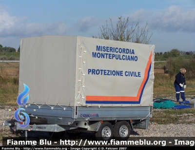 Carrello logistico
Rimorchio F.lli Cresci allestito Unità Logistica
Misericordia di Montepulciano
Gruppo Protezione Civile

Parole chiave: carrello