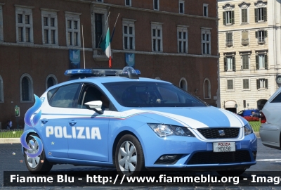 Seat Leon III serie
Polizia di Stato
Squadra Volante
 Allestimento NCT Nuova Carrozzeria Torinese
 Decorazione Grafica Artlantis
POLIZIA M0656
