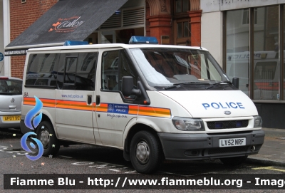 Ford Transit VI serie
Great Britain - Gran Bretagna
London Metropolitan Police
