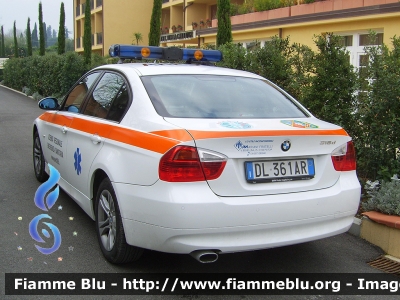 Bmw 318 E90
ARES 118 - Regione Lazio
Azienda Regionale Emergenza Sanitaria
Allestita Mariani Fratelli
Parole chiave: Bmw 318_E90 Automedica
