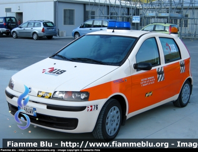 Fiat Punto II Serie
118 Regione Emilia Romagna
Gestione Emergenza Cantieri Alta Velocità e Variante di Valico
Automedica "BO2276"
Parole chiave: Fiat_Punto_II_Serie_118_GECAV