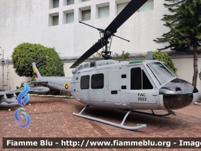 Bell UH-1 Iroquois "Huey"
Colombia
FAC - Fuerza Aérea Colombiana
Museo Militar de Colombia, Bogotá
Parole chiave: Bell UH-1 UH1 Iroquois FAC aeronautica Colombia Museo