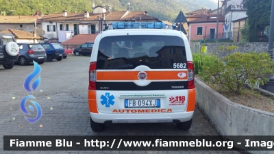 Fiat Qubo 
Pubblica Assistenza Croce Verde Pignone (SP)
Allestimento Avs 
SP5682
Parole chiave: Fiat Qubo_Automedica