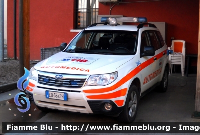 Subaru Forester V serie
AREU 118
Regione Lombardia
Brescia - Postazione Montichiari
Automedica 3943
Parole chiave: Subaru Forester_Vserie Automedica