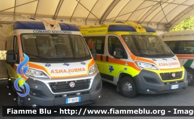 Fiat Ducato X290
Pubblica Assistenza Croce Azzurra Comano
"Hotel 10" "Hotel 09"
Allestimento "QTX Ambitalia"
Ambulanze di emergenza

