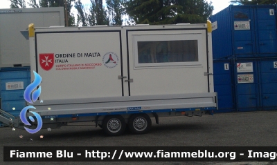 Modulo ambulatorio
Sovrano Militare Ordine di Malta
Corpo Italiano di Soccorso
Colonna Mobile Nazionale
Ambulatorio mobile
