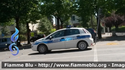 Fiat Punto VI serie
Polizia Municipale 
Unione Terre Verdiane
Distretto di Fontanellato - Fontevivo (PR)
Auto n° 5
