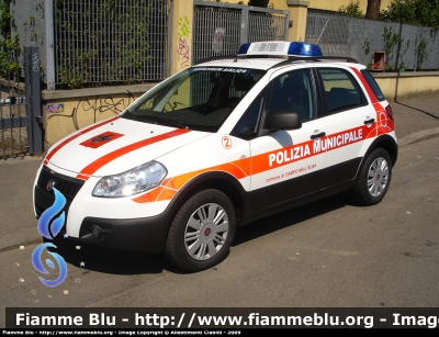 Fiat Sedici 
Polizia Municipale Campo nell'Elba
con la nuova livrea della Polizia Municipale Toscana
Allestita Ciabilli
Parole chiave: Fiat Sedici PM_Campo_nell'Elba