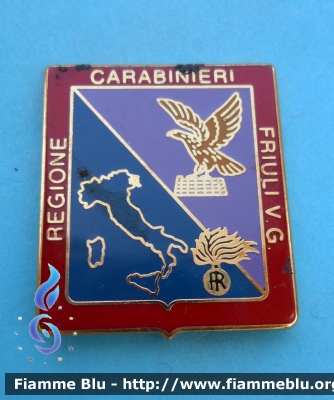 Spilla
Carabinieri
Regione Friuli Venezia Giulia
