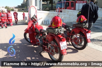 Moto Guzzi Falcone Turismo 500 
Vigili del Fuoco
 Comando Provinciale di Cagliari
 Mezzo storico
VF 638
VF 639

