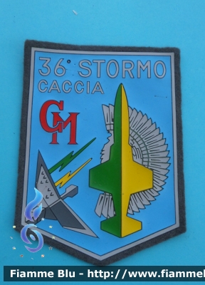 Patch 
Areonautica Militare Italiana
36° Stormo Caccia
