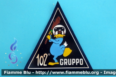 Patch 
Areonautica Militare Italiana
102° Gruppo

