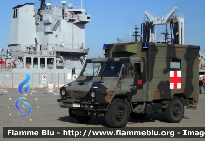 Iveco VM90
Marina Militare Italiana
Reggimento "San Marco"
MM BK664
Parole chiave: Ambulanza MMBK664