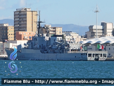 Nave F 572 "Libeccio"
Marina Militare Italiana
Fregata Missilistica
Classe Maestrale


