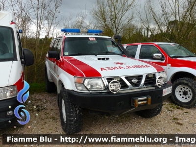 Nissan Patrol GR II serie
Croce Rossa Italiana
Comitato Locale di Fauglia (PI)
Ambulanza
CRI 048 ZA
Parole chiave: Nissan Patrol_GR_IIserie Ambulanza CRI048ZA