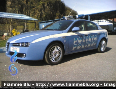 Alfa Romeo 159
Polizia di Stato
Questura di Bolzano
Squadra Volante
POLIZIA F6163
Parole chiave: Alfa-Romeo 159 POLIZIAF6163