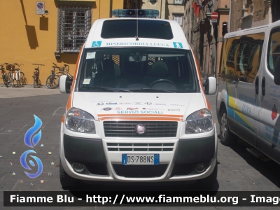 Fiat Doblò II serie
Misericordia di Lucca (LU)
Servizi Urgenti - Servizi Sociali
Allestita Alessi & Becagli
CODICE AUTOMEZZO: 7
Parole chiave: Fiat Doblò_IIserie