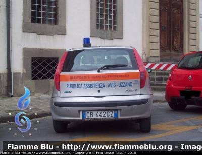 Fiat Punto II Serie
P.A. Avis Uzzano
Trasporto Organi Ed Emoderivati
Allestia Maf
Versione Con Lampeggiante Magnetico
Parole chiave: Fiat Punto_IISerie Trasporto_Organi