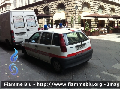Fiat Punto I serie
Polizia Municipale
Comune di Firenze 
CODICE AUTOMEZZO: 18
Parole chiave: Fiat Punto_Iserie