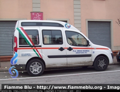 Fiat Doblò II serie
P.A. Croce Bianca Orentano
Servizi Sociali
CODICE AUTOMEZZO: 8
Parole chiave: Fiat Doblò_IISerie