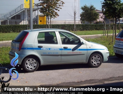 Fiat Punto III Serie
P.A. Santa Croce Sull'Arno
Servizi Sociali
CODICE AUTOMEZZO: 15
Parole chiave: Fiat Punto_IIISerie Servizi_Sociali