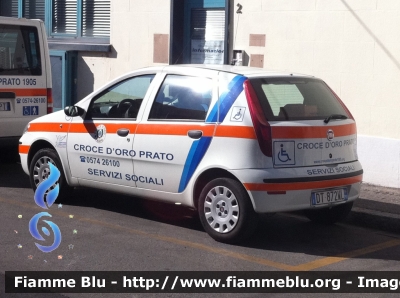 Fiat Punto III serie Classic
Pubblica Assistenza 
Croce D'Oro Prato (PO)
Servizi Sociali
Allestita Pegaso Bollanti
CODICE AUTOMEZZO: S 67
Parole chiave: Fiat Punto_IIIserie