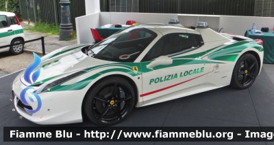 Ferrari 458 Spider
Polizia Locale Milano
Allestimento Marazzi
POLIZIA LOCALE EY 897 ZX
- veicolo confiscato -

Parole chiave: Ferrari 458 Spider Polizia Locale Milano EY 897 ZX