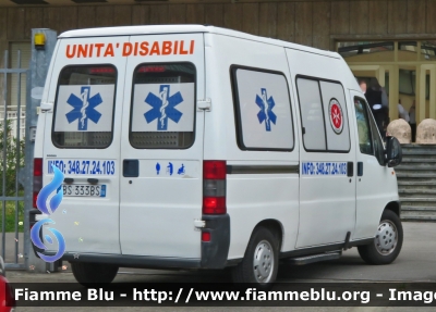 Fiat Ducato II Serie
S.O.G.IT. Sezione di Torino
Unità Disabili
- Ex ambulanza -
Parole chiave: Fiat Ducato II Serie S.O.G.IT. Torino