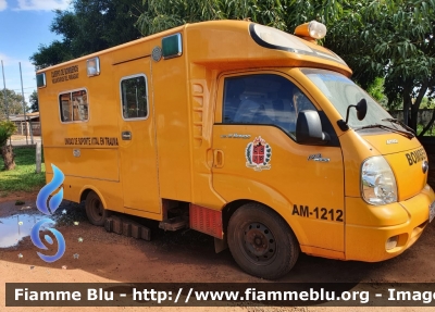 Kia Bongo
Paraguay
Cuerpo de Bomberos Voluntarios del Paraguay
1°C. Departimental Hernandarias
Parole chiave: Ambulanza Ambulance