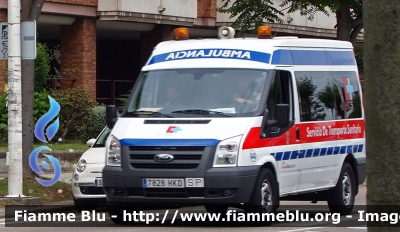 Ford Transit VII serie
España - Spagna
 SCS - Servicio Cantabro de Salud 
Parole chiave: Ford Transit_VIIserie Ambulanza