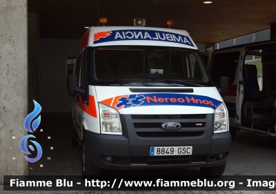Ford Transit VII serie
España - Spagna
 Ambulancias Nereo Hnos.
Parole chiave: Ford Transit_VIIserie Ambulanza