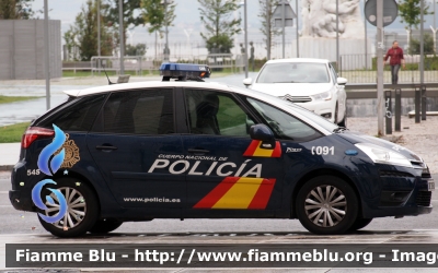 Citroën C4 Picasso
España - Spagna
 Cuerpo Nacional de Policìa - Polizia di Stato
