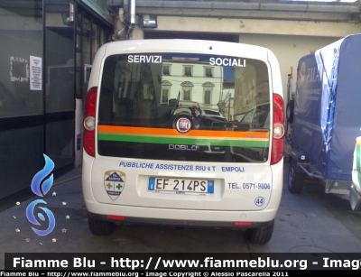 Fiat Doblò III Serie
Pubbliche Assistenze Riunite Empoli (FI)
Servizi Sociali
Parole chiave: Fiat Doblò_IIISerie Servizi_Sociali