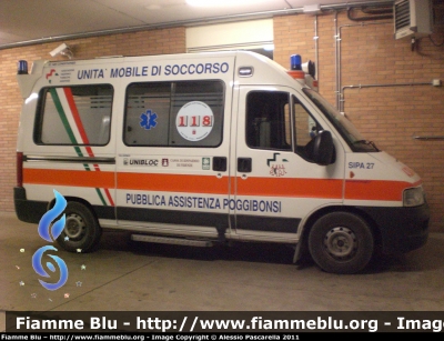 Fiat Ducato III Serie
Pubblica Assistenza Poggibonsi
Parole chiave: Fiat Ducato_IIISerie Ambulanza 118_Siena