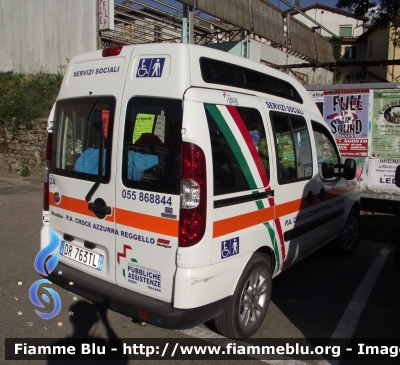 Fiat Doblò II serie
Pubblica Assistenza Croce Azzurra Reggello (FI)
Servizi Sociali
Allestito MAF
Parole chiave: Fiat Doblò_IIserie
