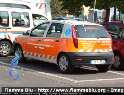 Fiat Punto III Serie
Pubblica Assistenza L'Avvenire Prato
Sezione Comeana
Automedica Allestita Orion
Codice Automezzo P5

Parole chiave: Fiat Punto_IIISerie Automedica