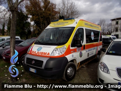 Fiat Ducato X250
Pubblica Assistenza Humanitas Scandicci (FI)
Alestita MAF
Parole chiave: Fiat Ducato_X250 Ambulanza