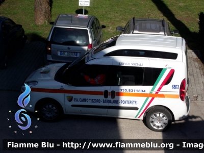 Fiat Doblò III serie
Pubblica Assistenza Campotizzoro-Bardalone-Pontepetri (PT)
Servizi Sociali
Allestito MAF
Parole chiave: Fiat Doblò_IIIserie