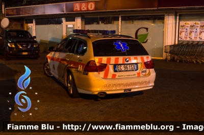 Bmw 320 Touring E91 Restyle
USL Valle d'Aosta 
Soccorso Sanitario Regionale 
Automedica 
Allestita EDM
Parole chiave: Bmw 320_Touring E91_restyle USL_Valle_Daosta