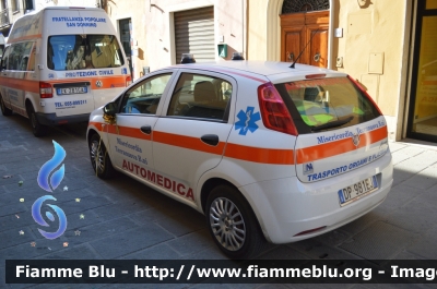 Fiat Grande Punto
Misericordia Terranuova Bracciolini (AR)
Automedica - Trasporto Organi e Plasma
Allestita Nepi Allestimenti
Parole chiave: Fiat Grande_Punto