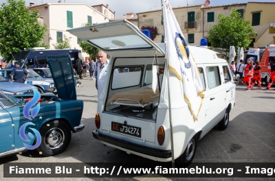 Fiat 900 T
Pubblica Assistenza Croce Oro Genova Sampierdarena (GE)
Allestita Fissore
Parole chiave: Fiat_900T