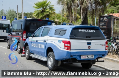 Fiat Fullback
Polizia di Stato
Allestimento NCT Nuova Carrozzeria Torinese
POLIZIA M4183
Parole chiave: Fiat_Fullback POLIZIA_M4183