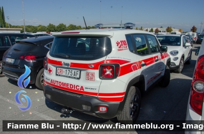 Jeep Renegade
Croce Rossa Italiana
Comitato Locale di Cicagna
Allestita AVS
CRI 175 AF
Parole chiave: Jeep_Renegade CRI_Comitato_Locale_Cicagna CRI175AF Reas2017