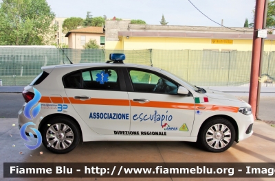 Fiat Nuova Tipo 
Associazione Esculapio
Direzione Regionale 
Allestimento Orion
Donazione del Gruppo BP
Parole chiave: Fiat Nuova_Tipo Associazione_Esculapio