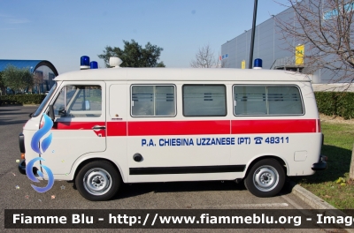 Fiat 238 E
Pubblica Assistenza 
Chiesina Uzzanese (PT)
Allestita Maf
Veicolo storico
Parole chiave: Fiat_238E Pubblica_Assistenza_Chiesina_Uzzanese