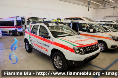 Dacia Duster
Pubblica Assistenza San Pancrazio Salentino (BR)
Automedica
Allestita Maf
Parole chiave: Dacia_Duster Pubblica_Assistenza_San_Pancrazio_Salentino mafexperience2017