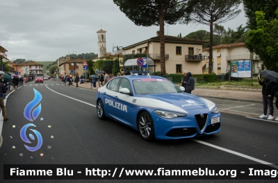 Alfa Romeo Nuova Giulia Q4
Polizia di Stato
 Polizia Stradale
 POLIZIA M2700
 In scorta al Giro d'Italia 2019
Parole chiave: Alfa_Romeo Nuova_Giulia_Q4 POLIZIAM2700